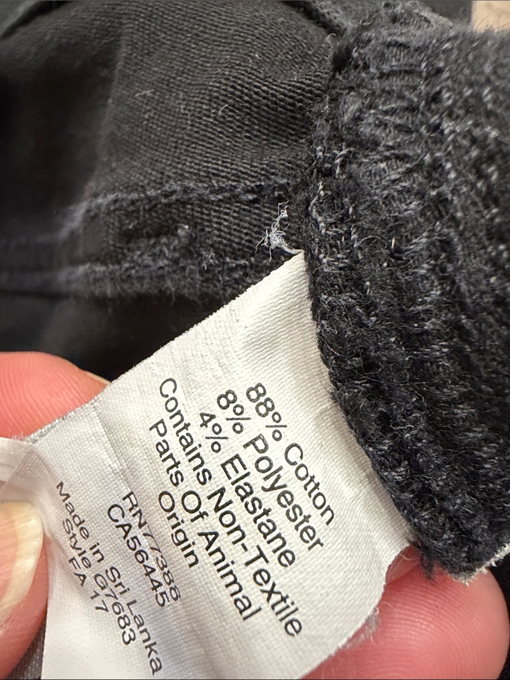 Madewell Skinny Jeans in Black - Picture 6 of 6